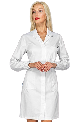 CAMICE DONNA SINGAPORE ISACCO: camice bianco da laboratorio per donna camice femminile ben sagomato...